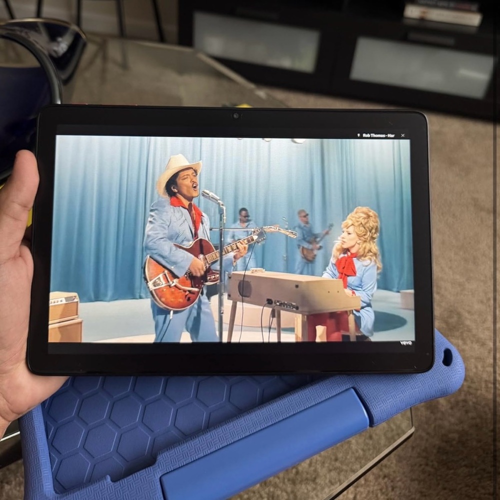 Blue Tablet with Protective Case-Tablet, 10.1 Inch Android 15 Tablet - Picture 8 of 13